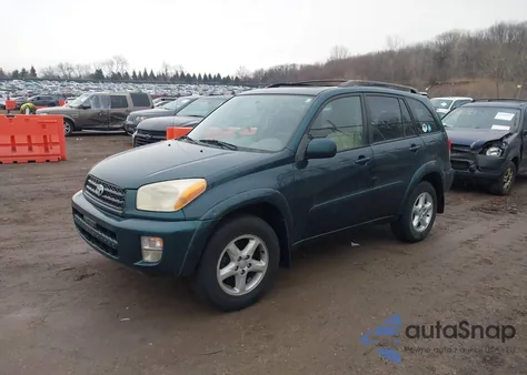 2003 Toyota Rav4 из США, поврежденный, VIN JTEHH20V536072909